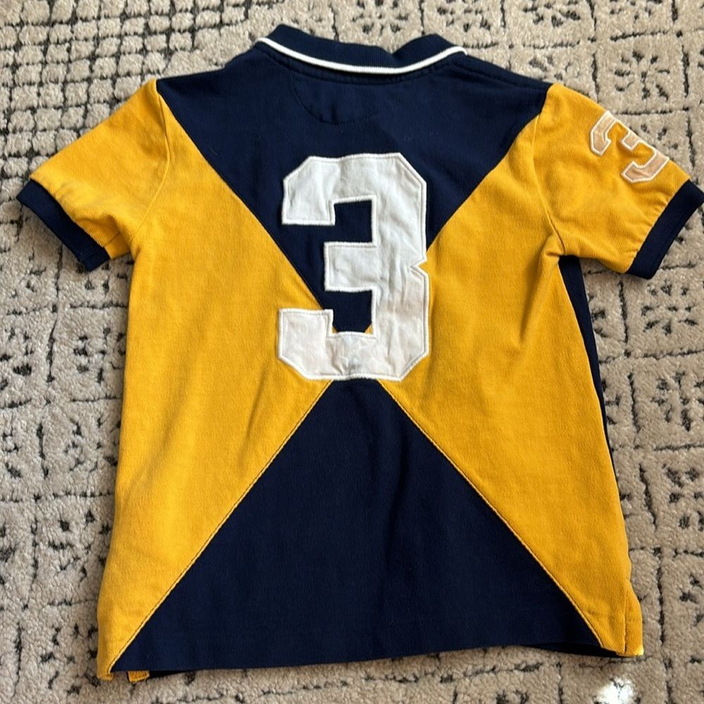 Polo Ralph Lauren Big Pony Cotton Polo Shirt Boy's Sz 5 - Picture 6 of 6